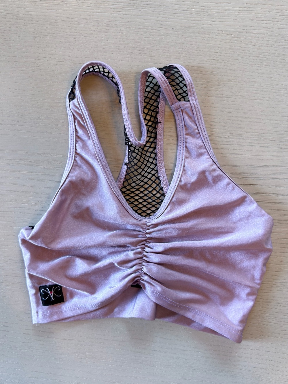 Kandi Kouture Xena Crop Top - Lavender Mist - CL
